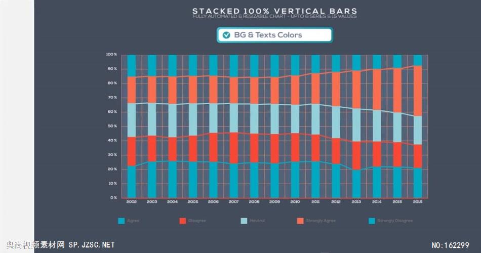 AE：44K缩放信息图表 AE模板素材 ae素材下载18 数据图表