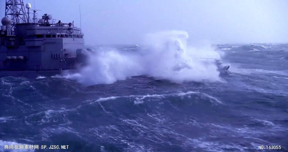 大海冲浪 军舰 大浪 战舰 海浪 船 乘风破浪 高清实拍视频素材中国实拍视频素材 视频下载中国实拍