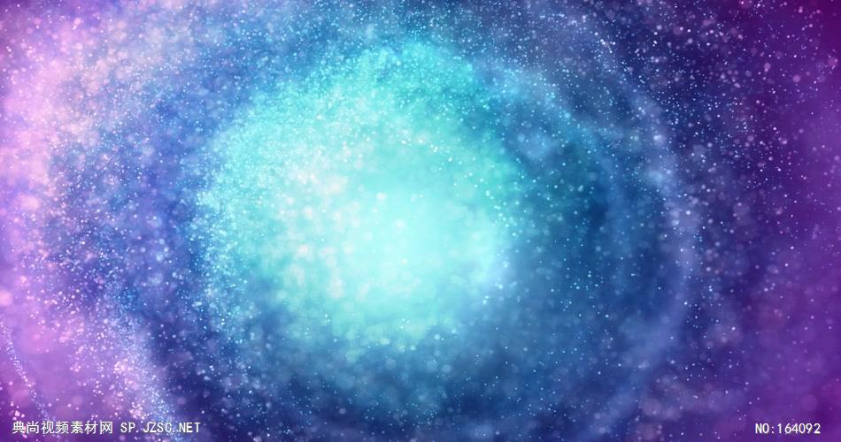 高清粒子特效背景素材2148蓝色唯美梦幻粒子 led视频背景 视频素材动态背景