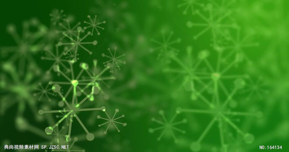 高清粒子特效背景素材0637绿色背景 led视频背景 视频素材动态背景