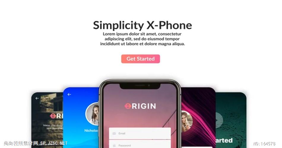 AE：9105 手机应用宣传片 ae素材模板下载 ae素材免费下载