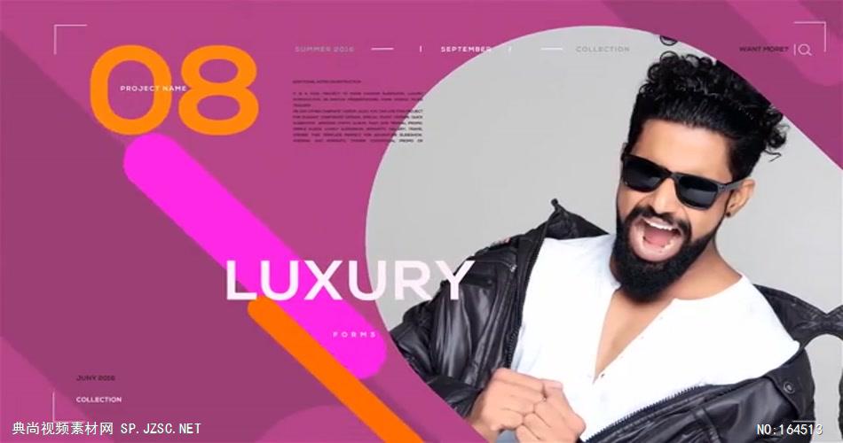 AE：9026 明亮多彩时尚幻灯片 ae素材模板下载 ae素材免费下载