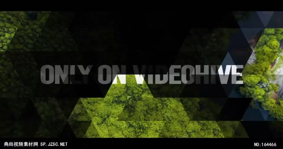 AE：9017 三角面风格片头 ae素材模板下载 ae素材免费下载