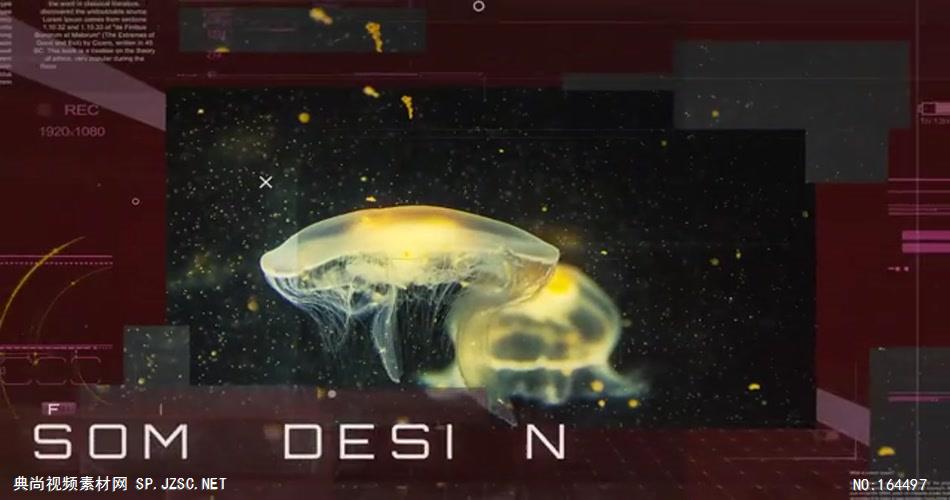 AE：9035 科幻图文幻灯片 ae素材模板下载 ae素材免费下载