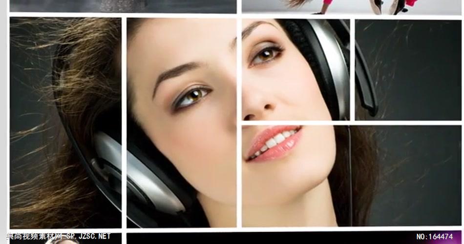 AE：9008 瀑布流照片排版切换展示 ae素材模板下载 ae素材免费下载