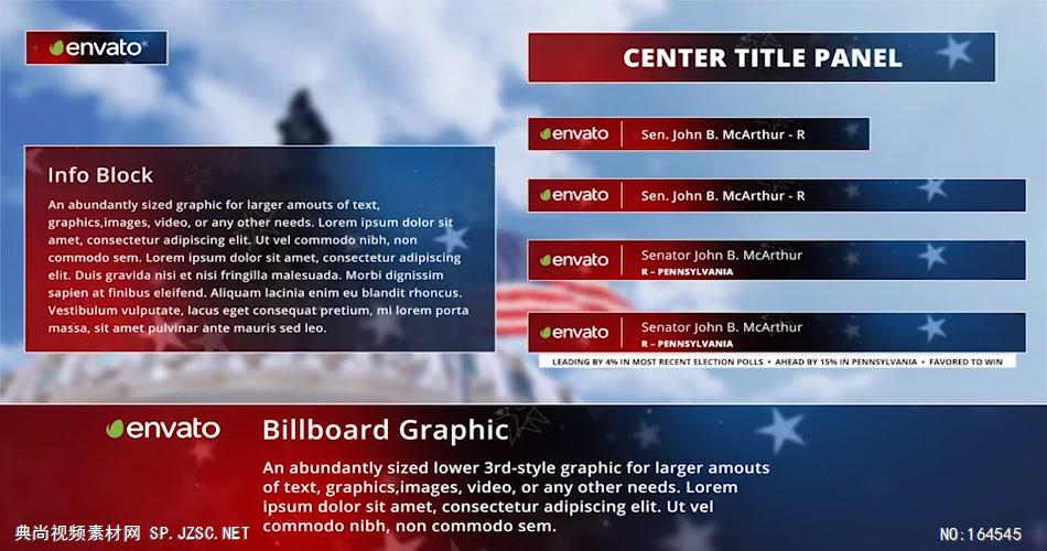AE：9087 新闻字幕条 ae素材模板下载 ae素材免费下载