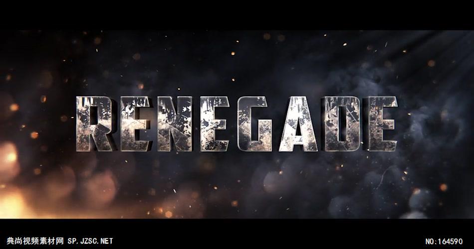 AE：9219 大气三维文字宣传片视频片头 ae素材模板下载 ae素材免费下载