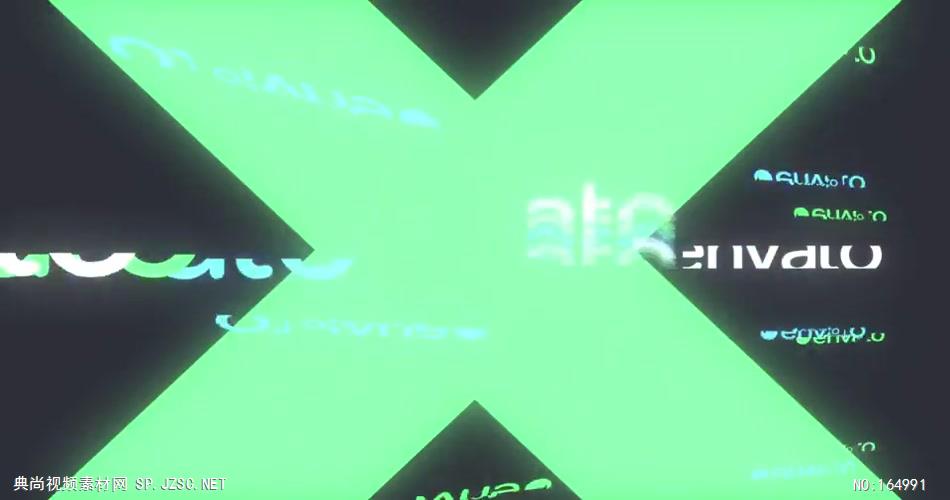 9584 信号损坏图形Logo动画ae源文件 ape素材文件ae模版