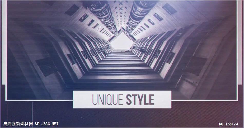 9757 简洁商务图片文字介绍片头 ae素材ae模版