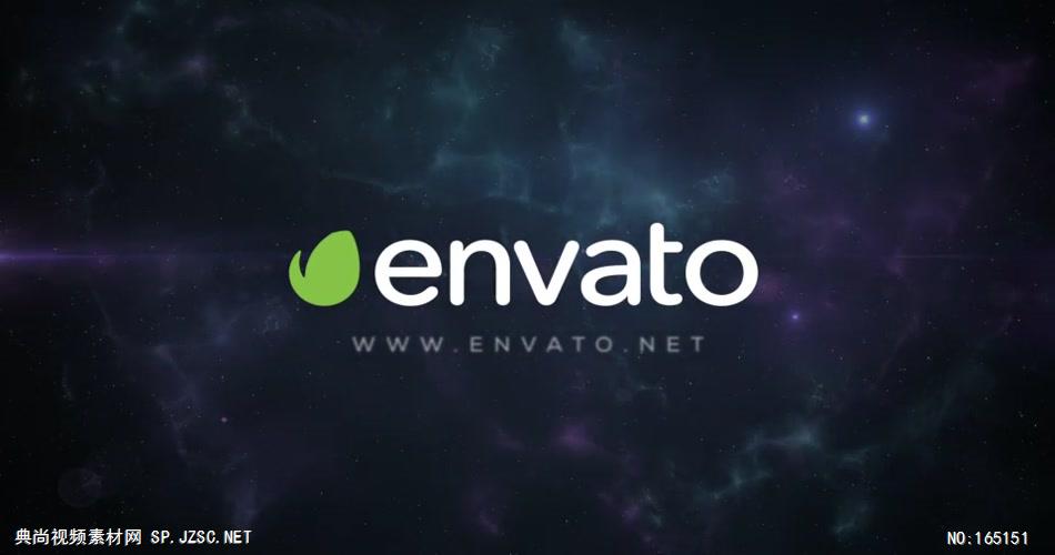 9776 星球太空飞船Logo动画 ae素材ae模版