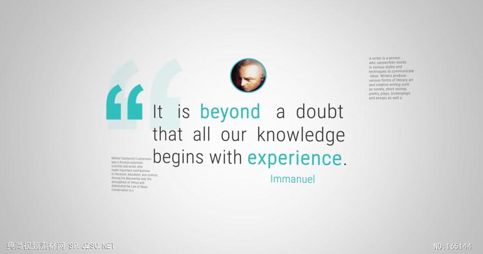 9784 名言引用文字标题动画 ae素材ae模版