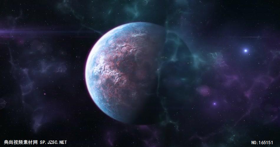 9776 星球太空飞船Logo动画 ae素材ae模版