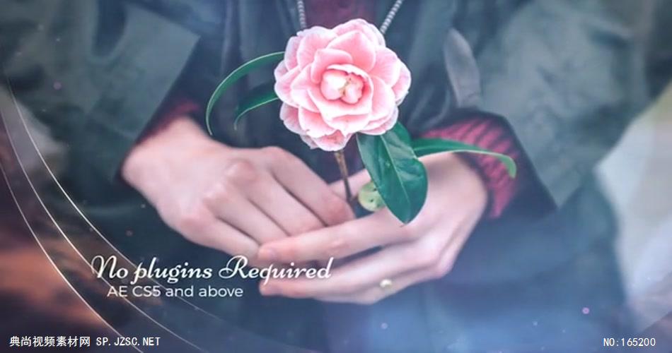 9883 阳光波纹幻灯片 ae素材ae模版