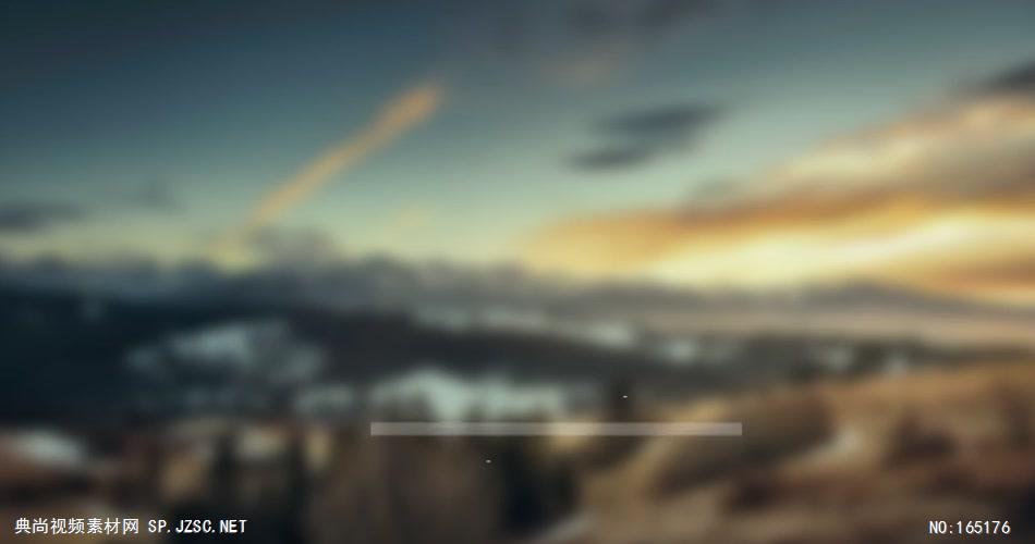 9756 简洁清新人名字幕条动画 ae素材ae模版