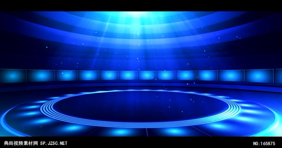 颁奖素材18. -蓝色舞台