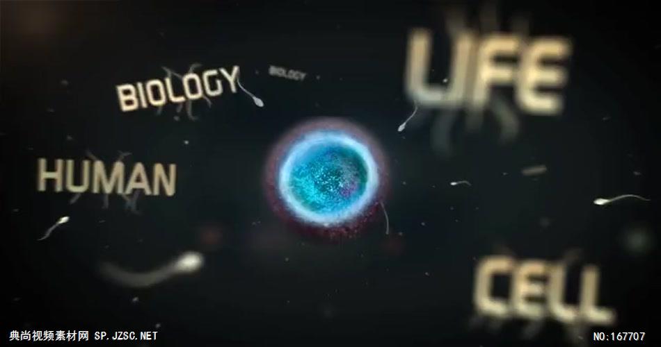 11064 生物科技片头 ae特效下载 AE视频特效 片头ae素材