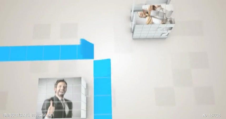 11236 方块动画片头 ae特效下载 AE视频特效 片头ae素材