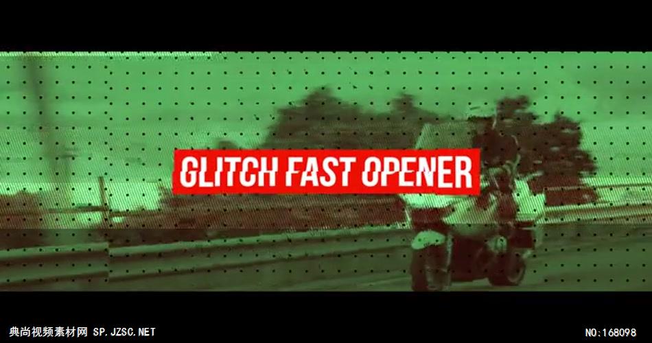 12266 快速故障效果片头 免费AE模板片头视频模板, AE素材,国外AE源文件下载 片头ae素材
