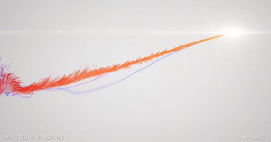 12201 光线粒子Logo动画 免费AE模板片头视频模板, AE素材,国外AE源文件下载 片头ae素材