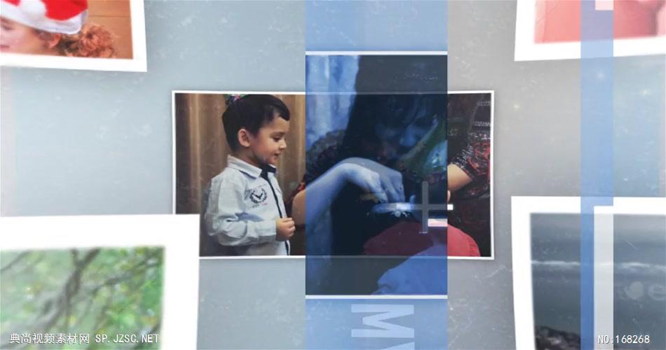 12595 家庭照片墙相册视频片头 特效素材 AE模板资源站 片头ae素材