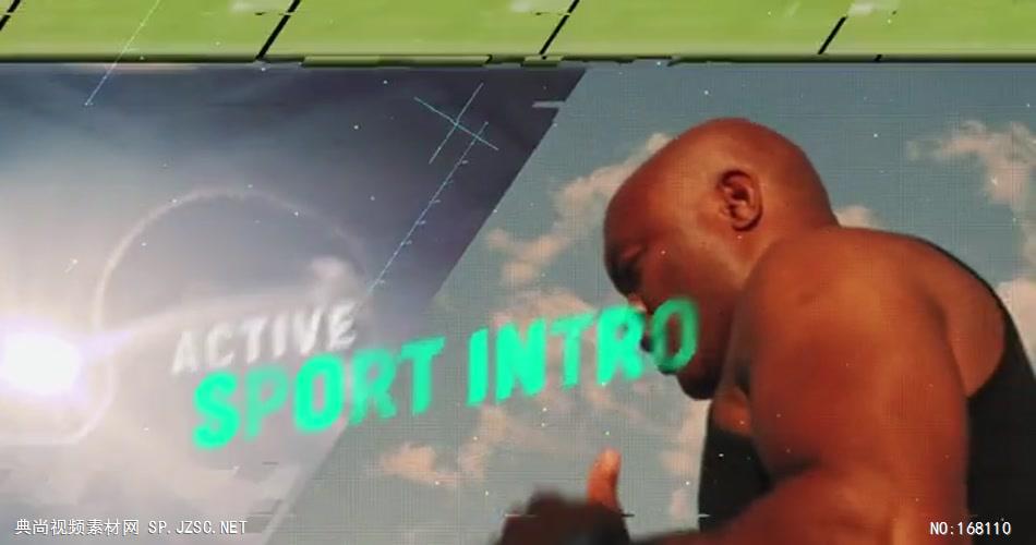 12331 动感运动片头 免费AE模板片头视频模板, AE素材,国外AE源文件下载 片头ae素材