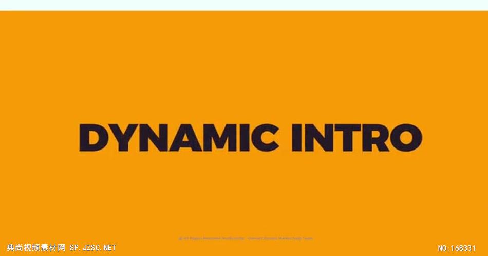 13229 简洁快速片头 AE素材 ae源文件模版 片头ae素材