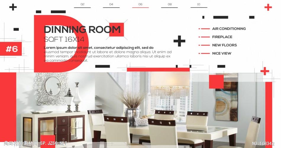 13175 旅馆酒店房地产室内介绍片头 AE素材 ae源文件模版 片头ae素材