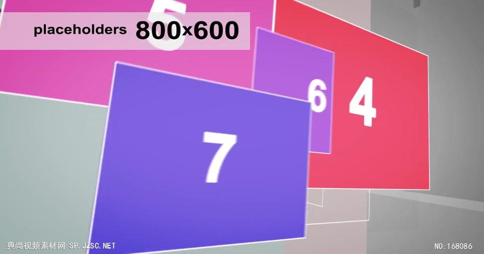 12283 时尚杂志翻页动画片头 免费AE模板片头视频模板, AE素材,国外AE源文件下载 片头ae素材