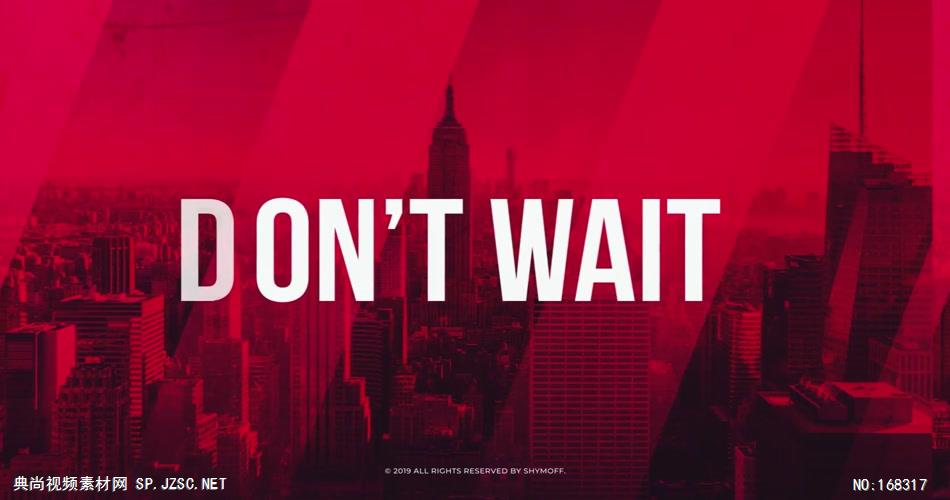 13057 快速动感城市片头 AE素材 ae源文件模版 片头ae素材