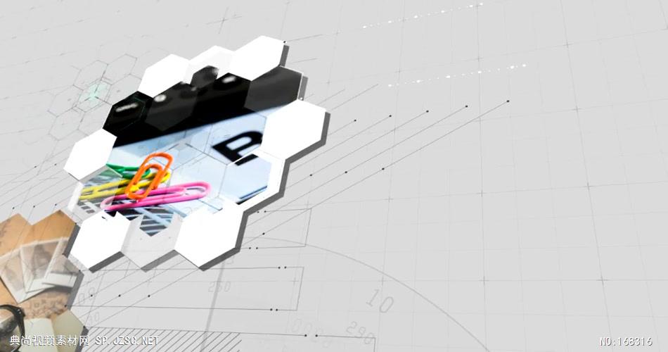 13060 科技感商务图片展示片头 AE素材 ae源文件模版 片头ae素材