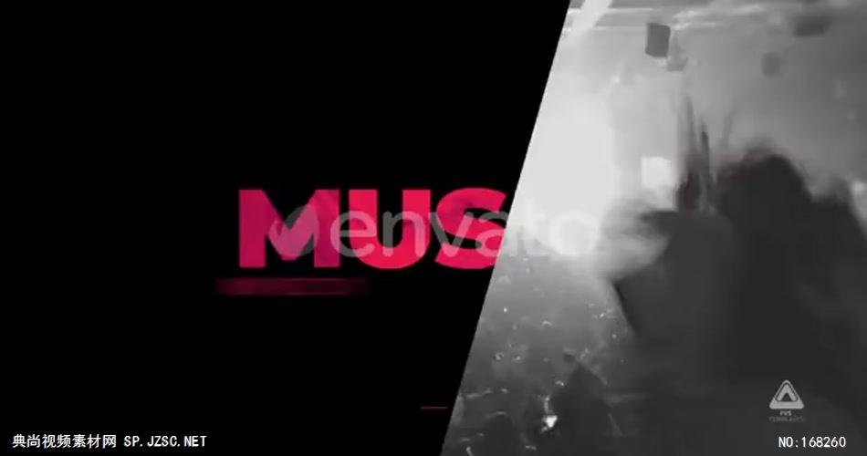 12659 音乐栏目包 特效素材 AE模板资源站 栏目包装ae