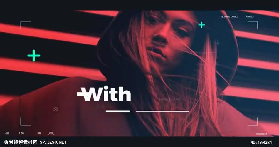 12567 故障效果片头 特效素材 AE模板资源站 片头ae素材