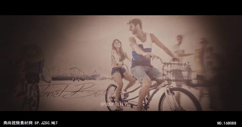 12280 复古回忆相册浪漫爱情照片开场 免费AE模板片头视频模板, AE素材,国外AE源文件下载 片头ae素材