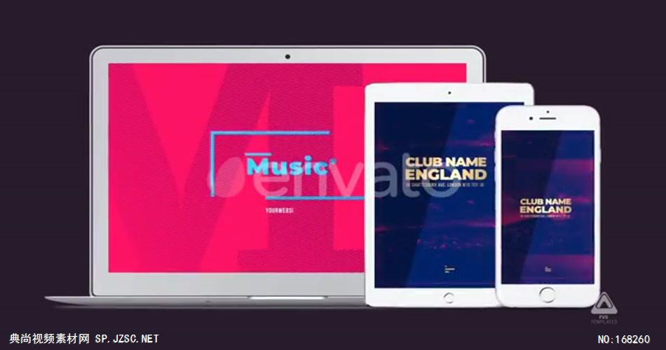 12659 音乐栏目包 特效素材 AE模板资源站 栏目包装ae