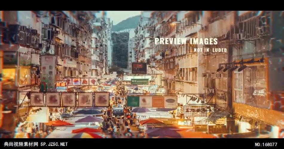 12287 波纹视差效果幻灯片 免费AE模板片头视频模板, AE素材,国外AE源文件下载 片头ae素材