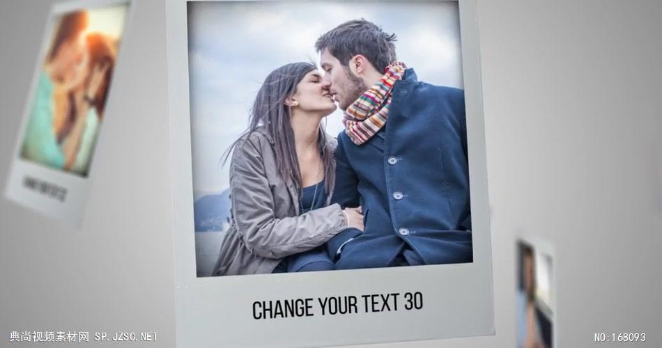 12276 空间感拍立得照片相册展示 免费AE模板片头视频模板, AE素材,国外AE源文件下载 片头ae素材