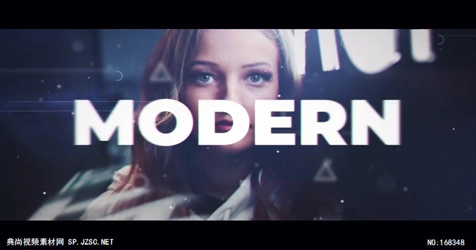 13314 节奏城市片头 AE素材 ae源文件模版 片头ae素材