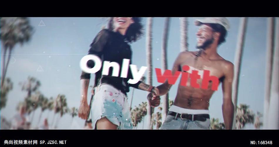 13314 节奏城市片头 AE素材 ae源文件模版 片头ae素材