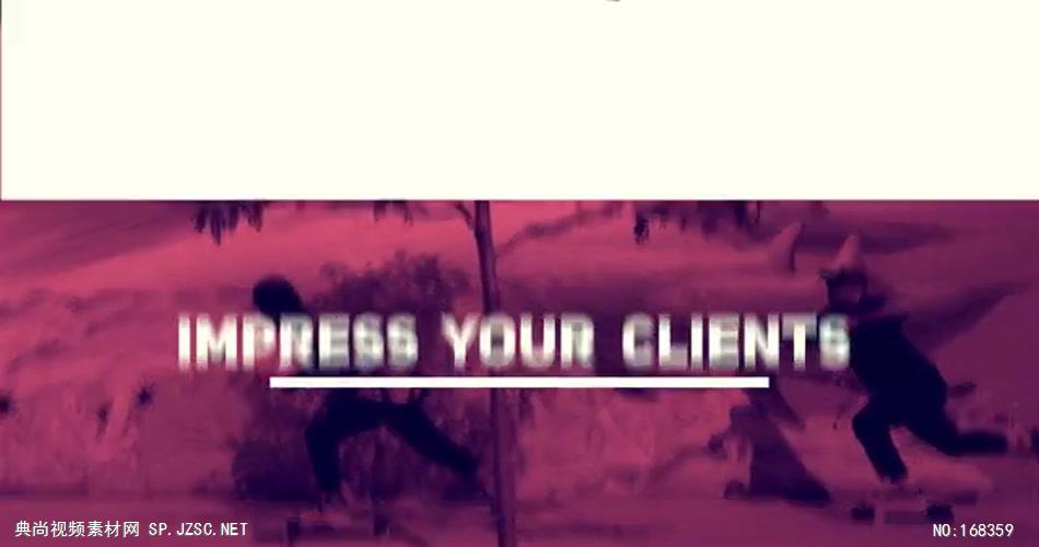 13288 动感文字排版片头 AE素材 ae源文件模版 片头ae素材