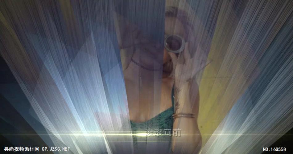 edius纯色背景中金光闪闪包装模板 edius模板免费下载 edius源文件