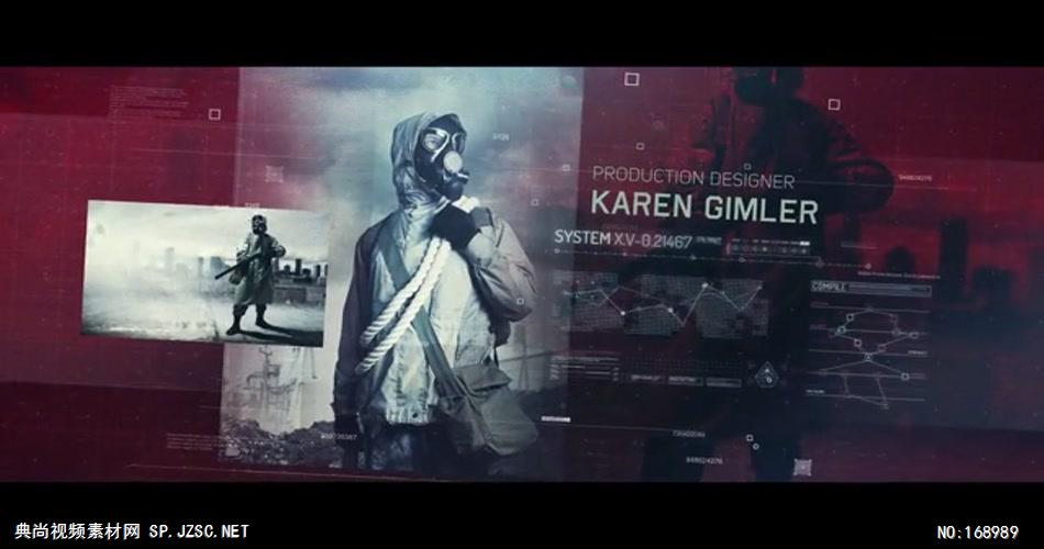 11610 科幻影视片头 AE教程 AE模板 ae视频素材 免费下载 片头ae素材