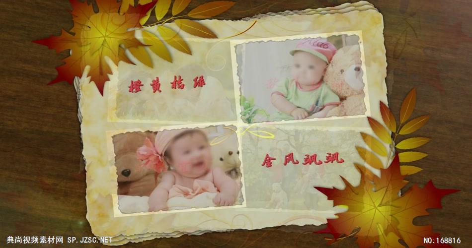 edius 老式的秋天模板 edius模板免费下载 edius源文件