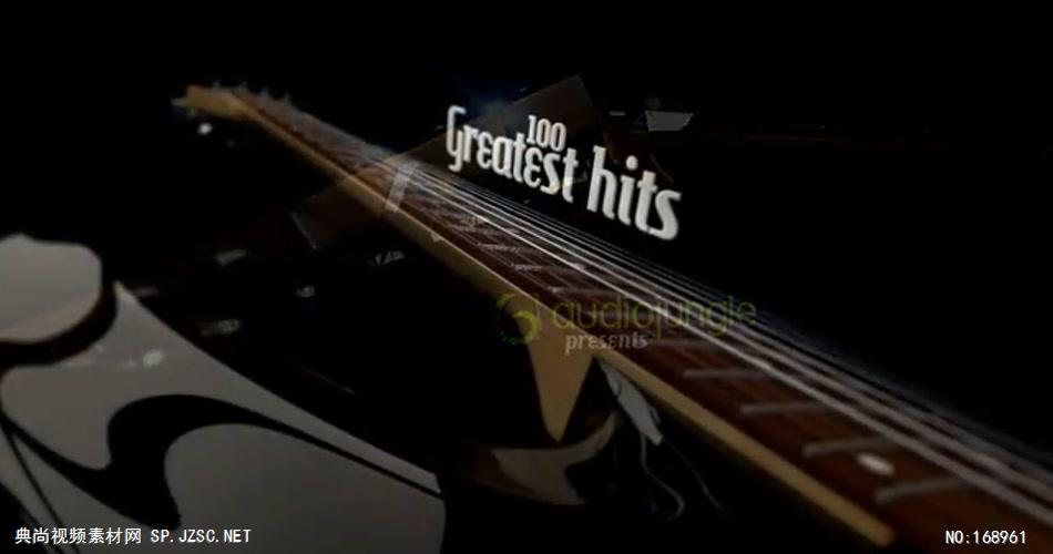 11331 吉他文字片头 ae特效下载 AE视频特效 片头ae素材