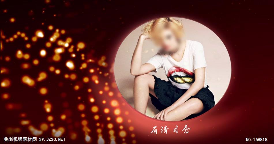 edius 靓丽美女图片展示模板 edius模板免费下载 edius源文件