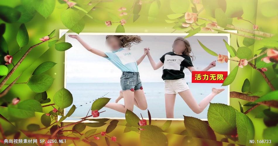 edius 小清新夏日展示模板 edius模板免费下载 edius源文件