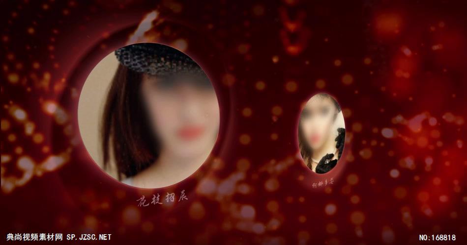 edius 靓丽美女图片展示模板 edius模板免费下载 edius源文件