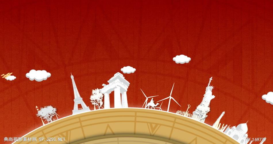 -儿童卡通梦幻款Y1326 led视频素材库