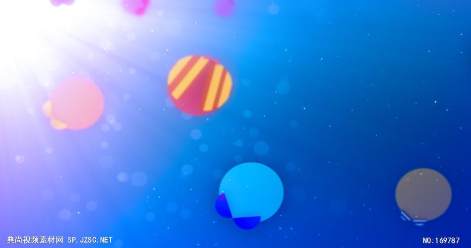 -儿童卡通梦幻款Y1225 led视频素材库