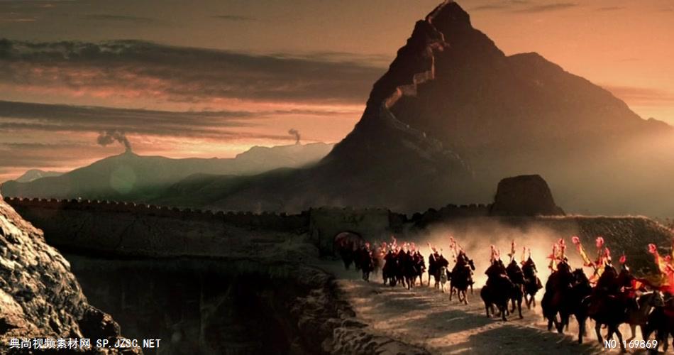 -古代战争系列款Y5311古代战场骑马征战战争 led视频素材库