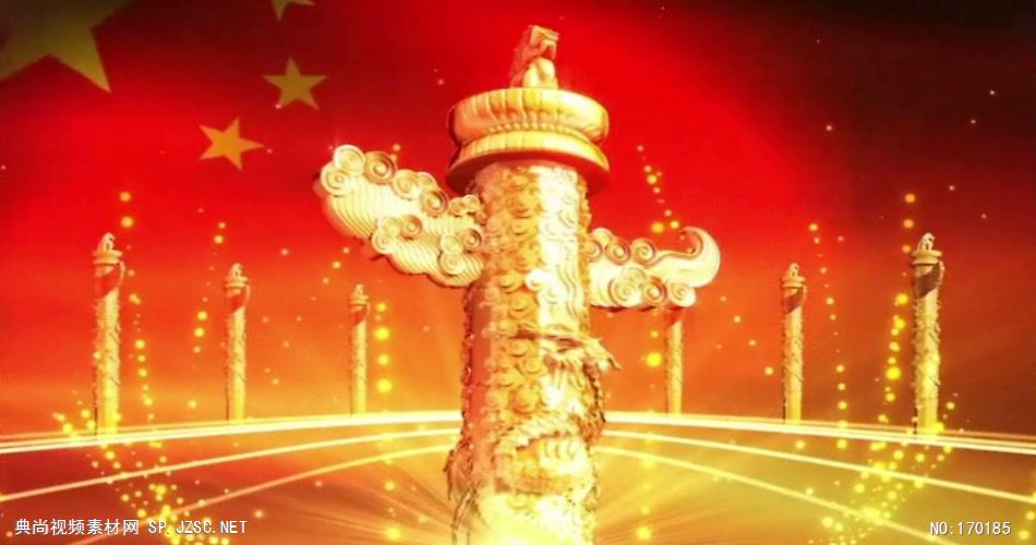 -歌唱祖国系列款0015有音乐 led视频素材库